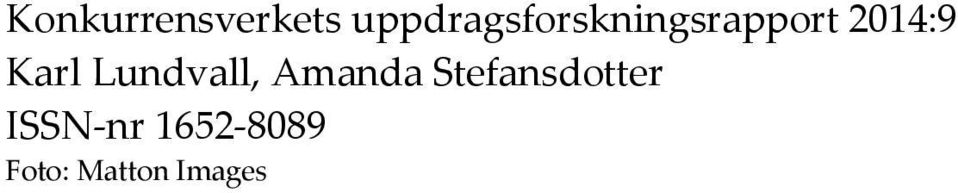 2014:9 Karl Lundvall, Amanda