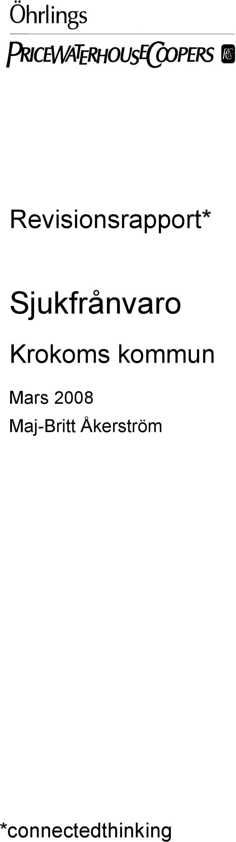 kommun Mars 2008