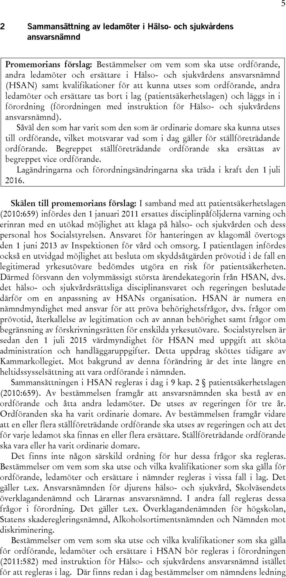 instruktion för Hälso- och sjukvårdens ansvarsnämnd).