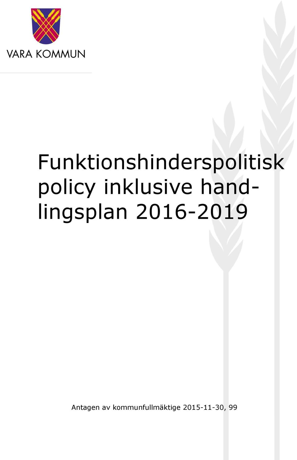 handlingsplan 2016-2019