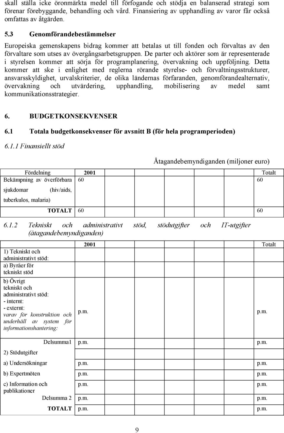 De parter och aktörer som är representerade i styrelsen kommer att sörja för programplanering, övervakning och uppföljning.