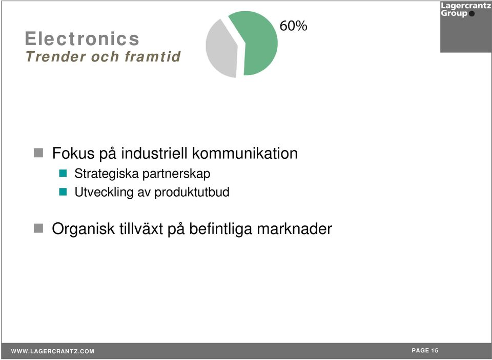 partnerskap Utveckling av produktutbud