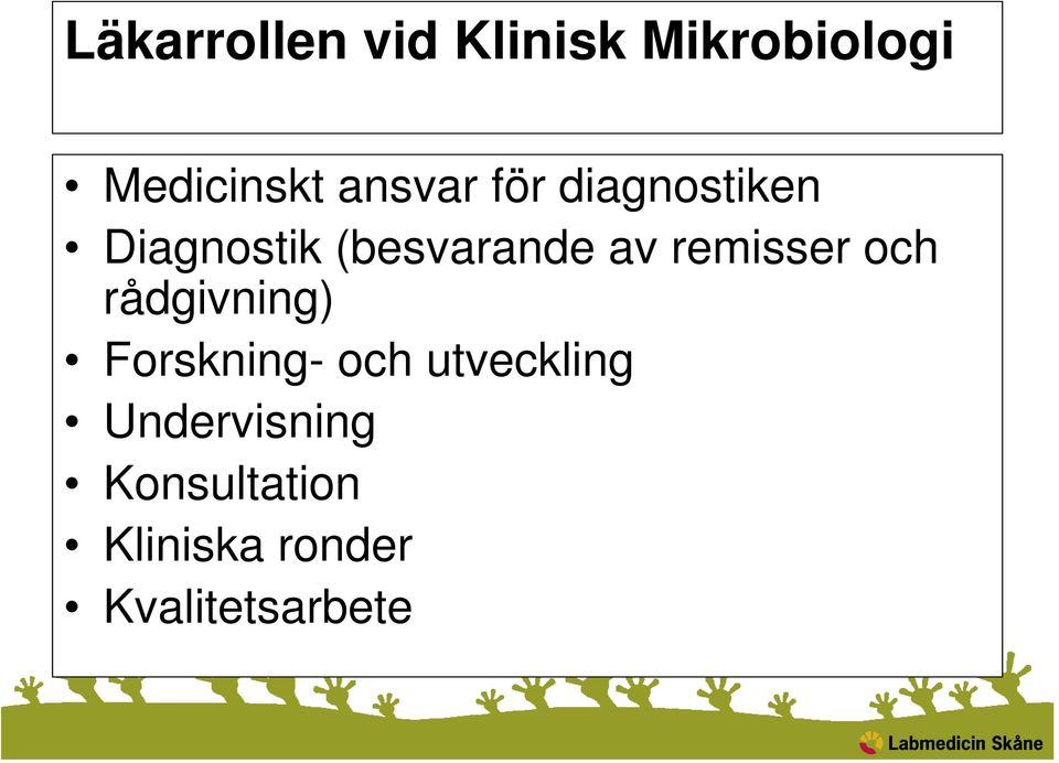 remisser och rådgivning) Forskning- och utveckling