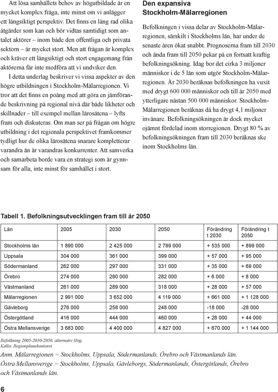 Men att frågan är komplex och kräver ett långsiktigt och stort engagemang från aktörerna får inte medföra att vi undviker den.