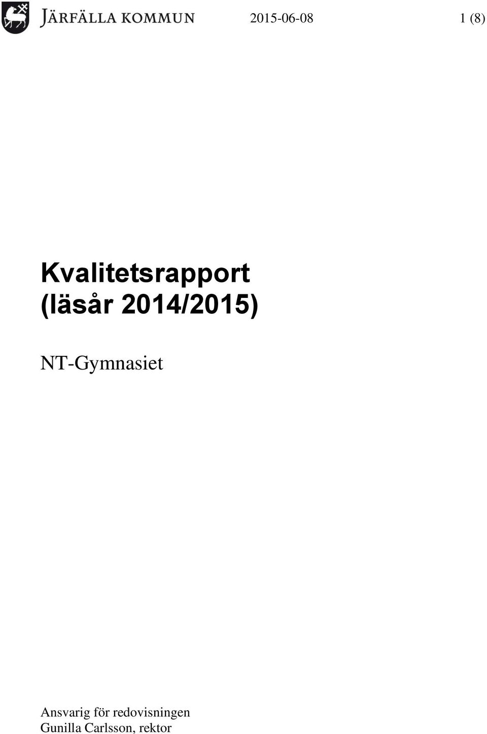 2014/2015) NT-Gymnasiet