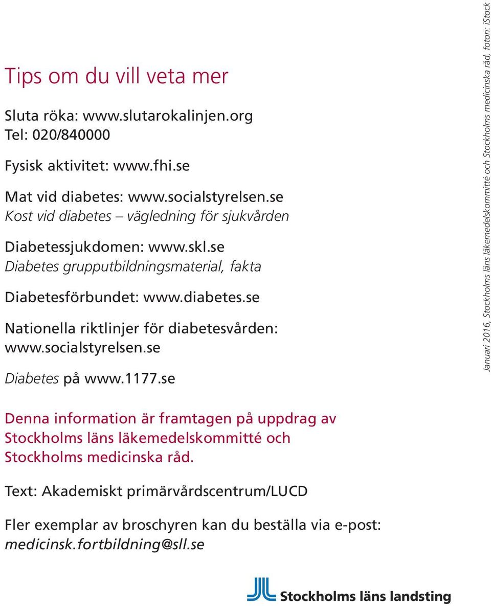socialstyrelsen.se Diabetes på www.1177.