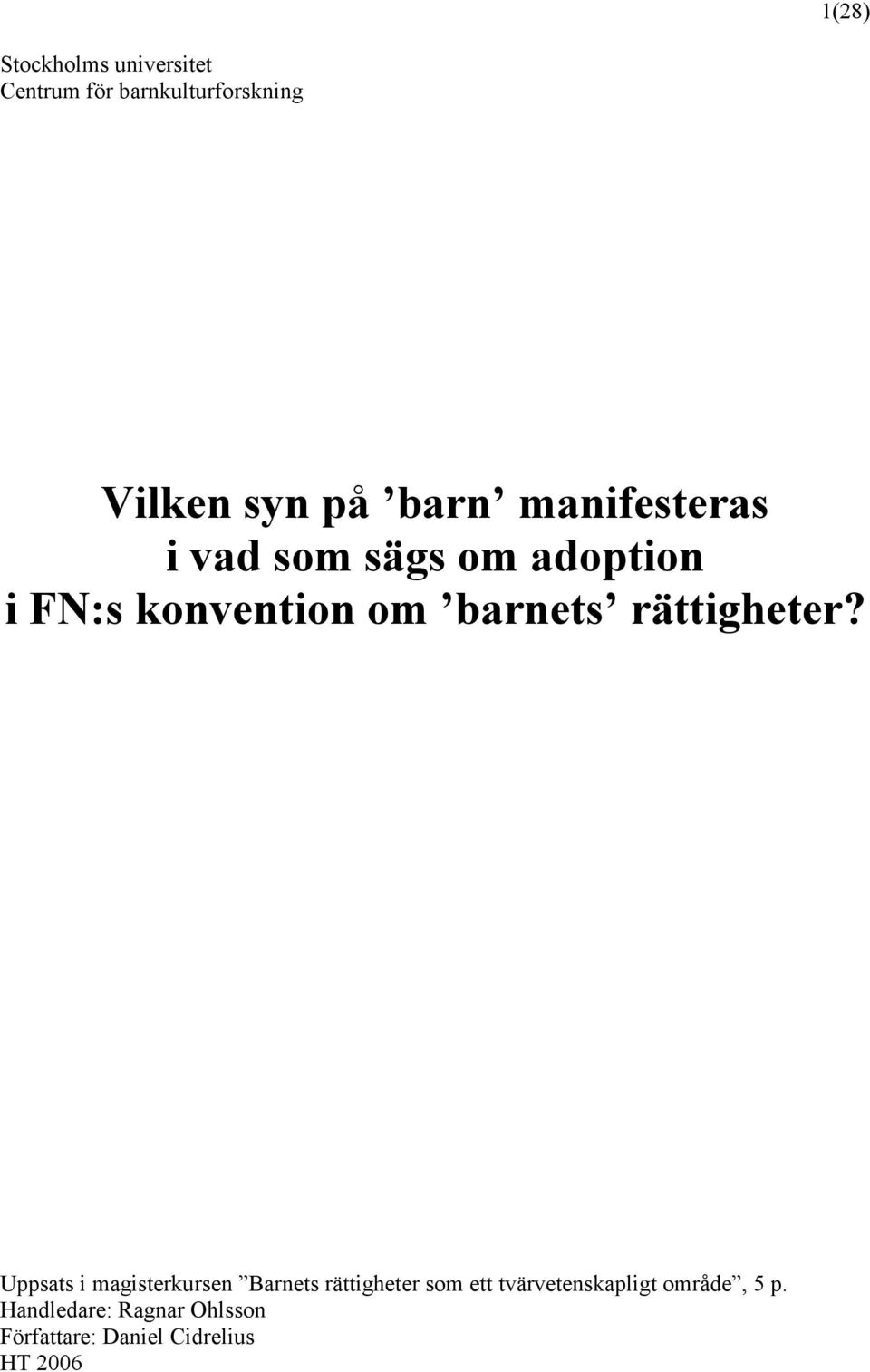 rättigheter?