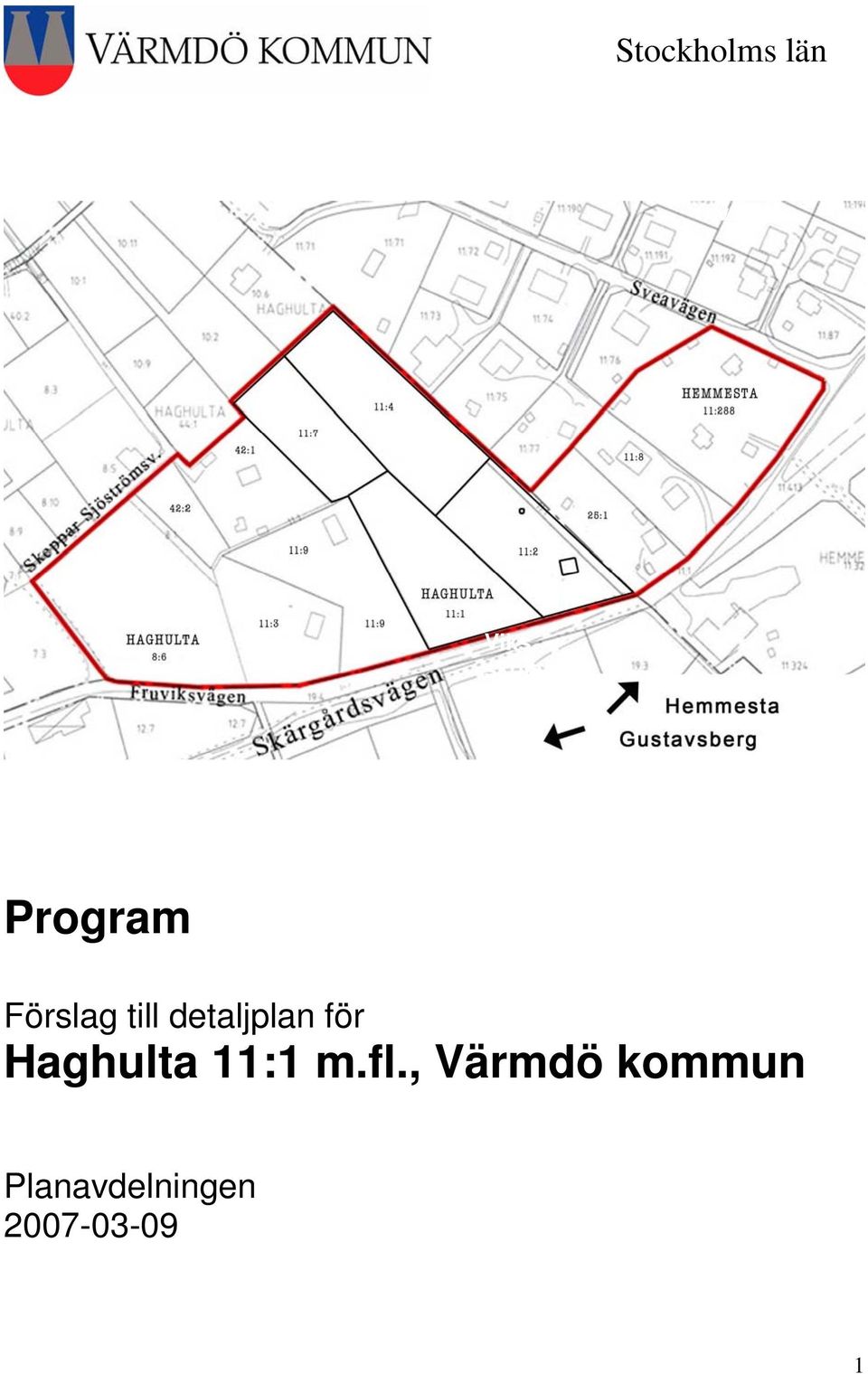 detaljplan för Haghulta 11:1 m.fl.
