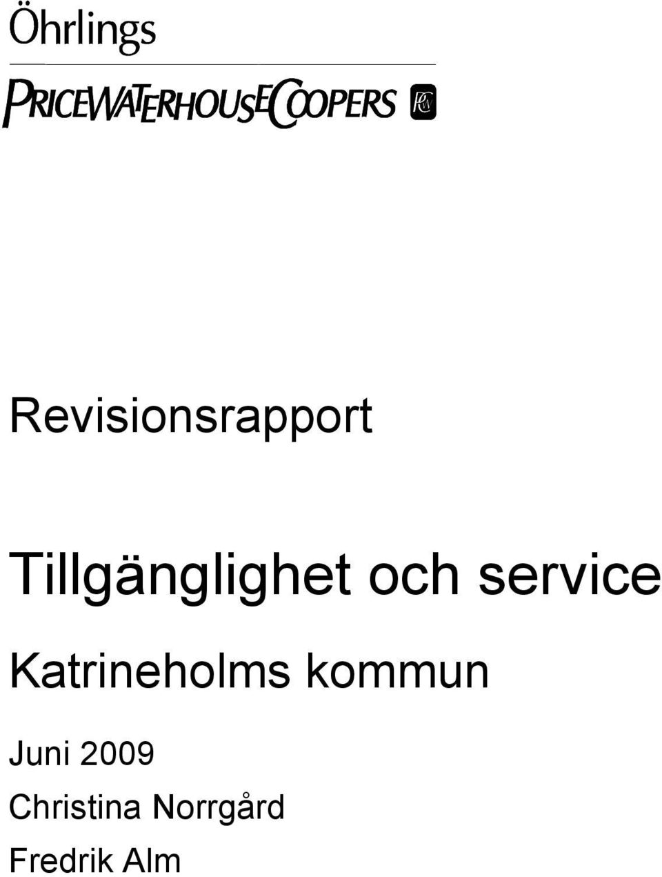 service Katrineholms