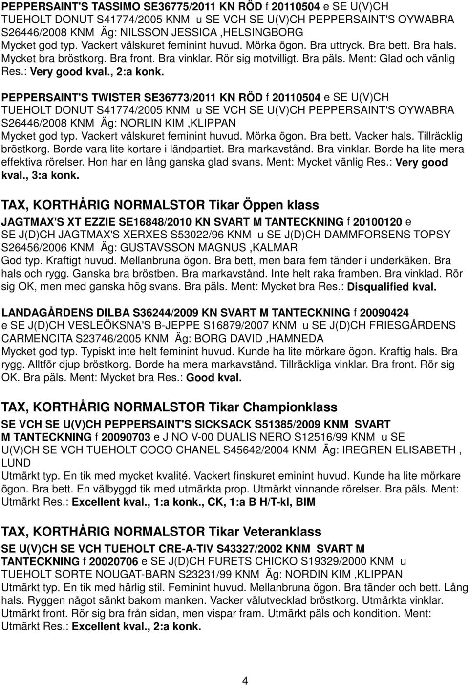 , 2:a konk.