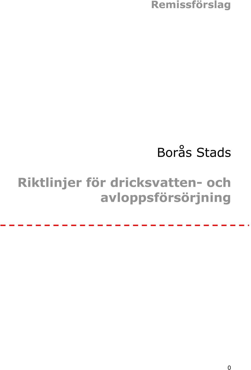 för dricksvatten-