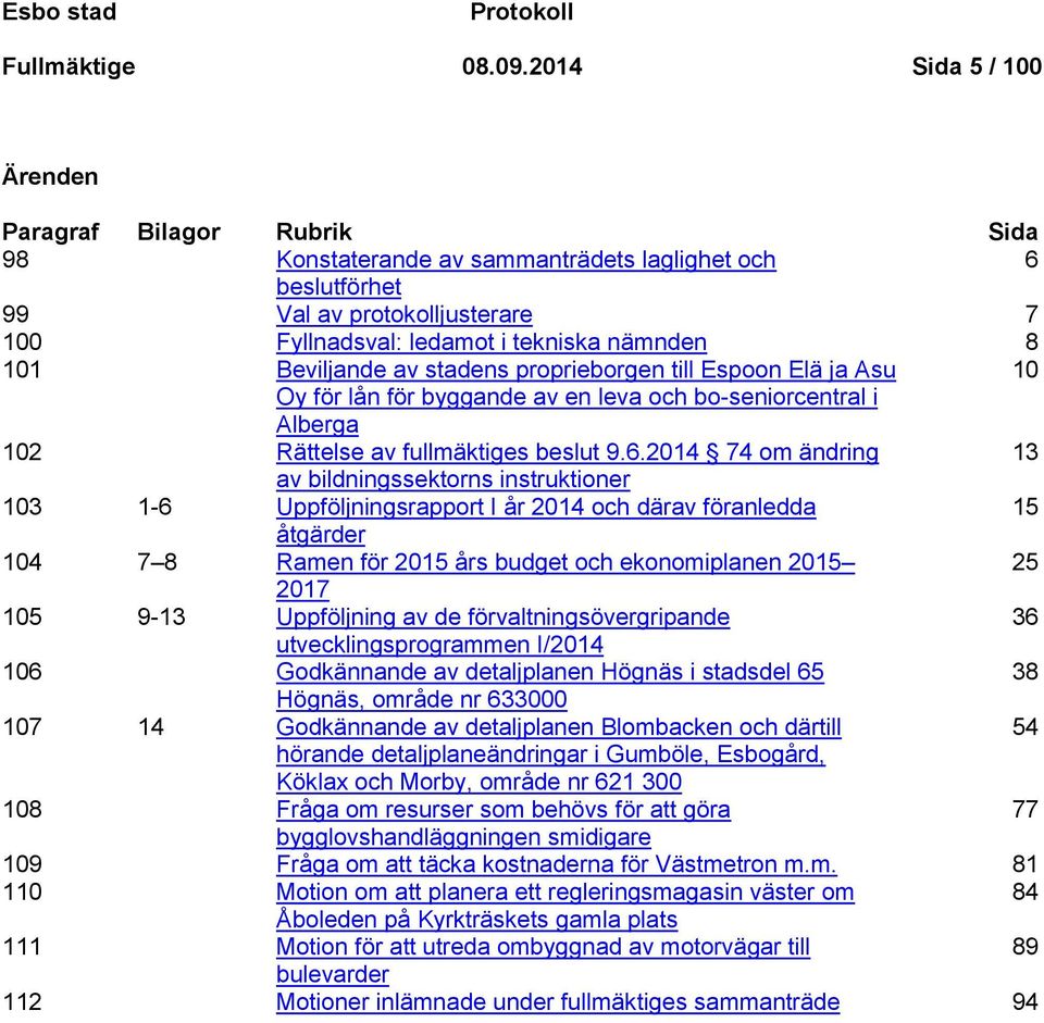 Beviljande av stadens proprieborgen till Espoon Elä ja Asu 10 Oy för lån för byggande av en leva och bo-seniorcentral i Alberga 102 Rättelse av fullmäktiges beslut 9.6.