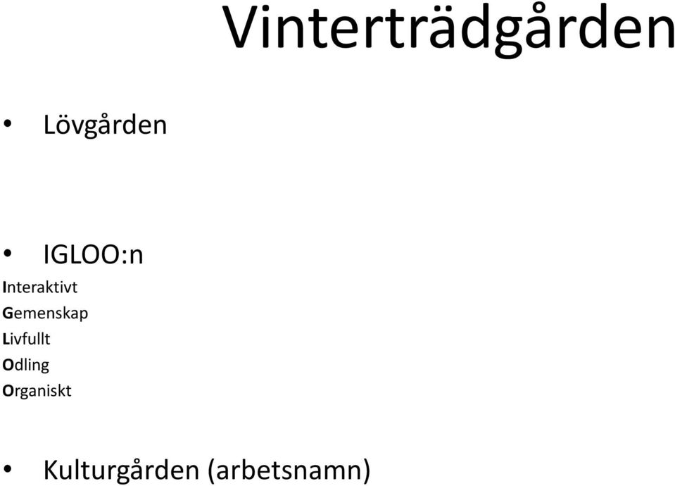 Gemenskap Livfullt Odling