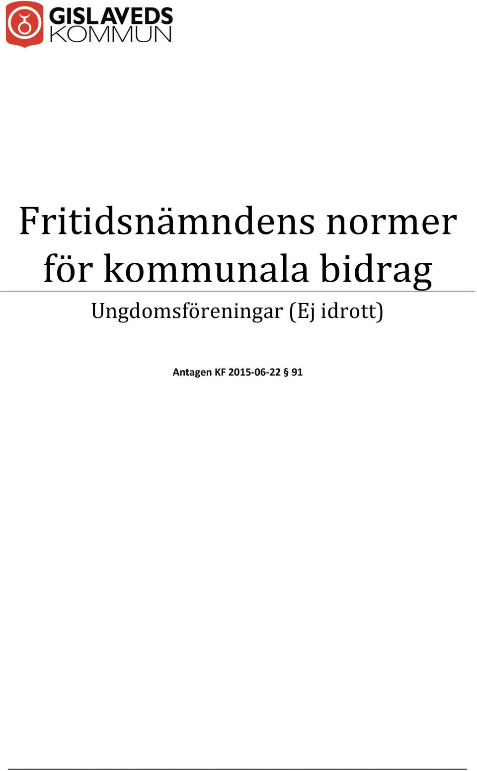 Ungdomsföreningar (Ej