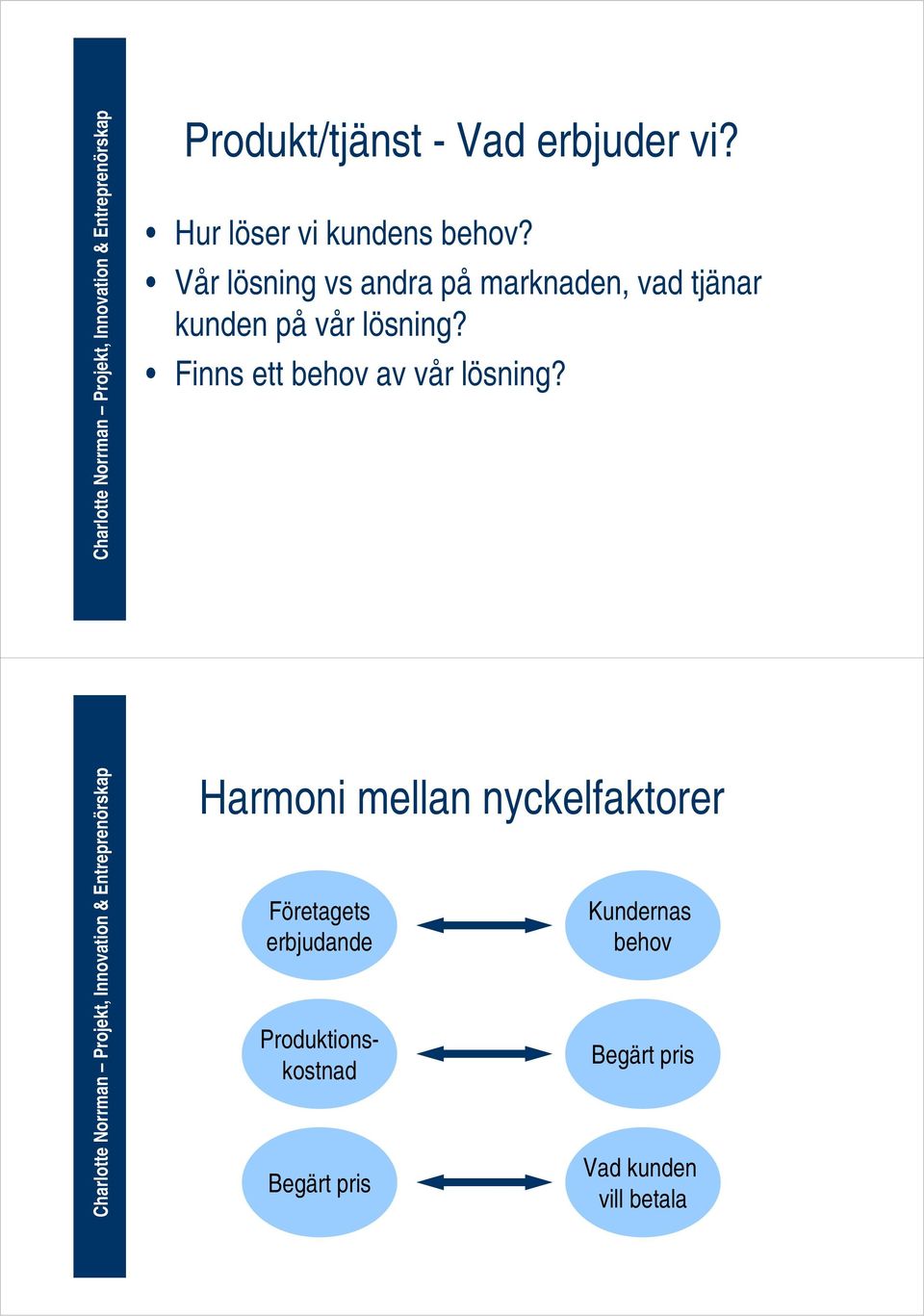 Finns ett behov av vår lösning?