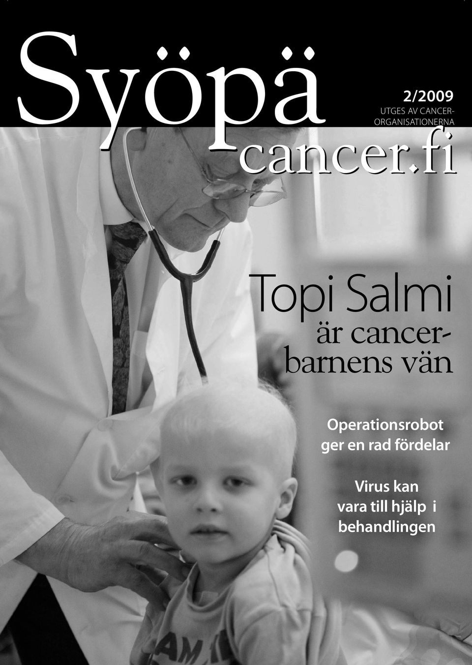 fi Topi Salmi är cancerbarnens vän