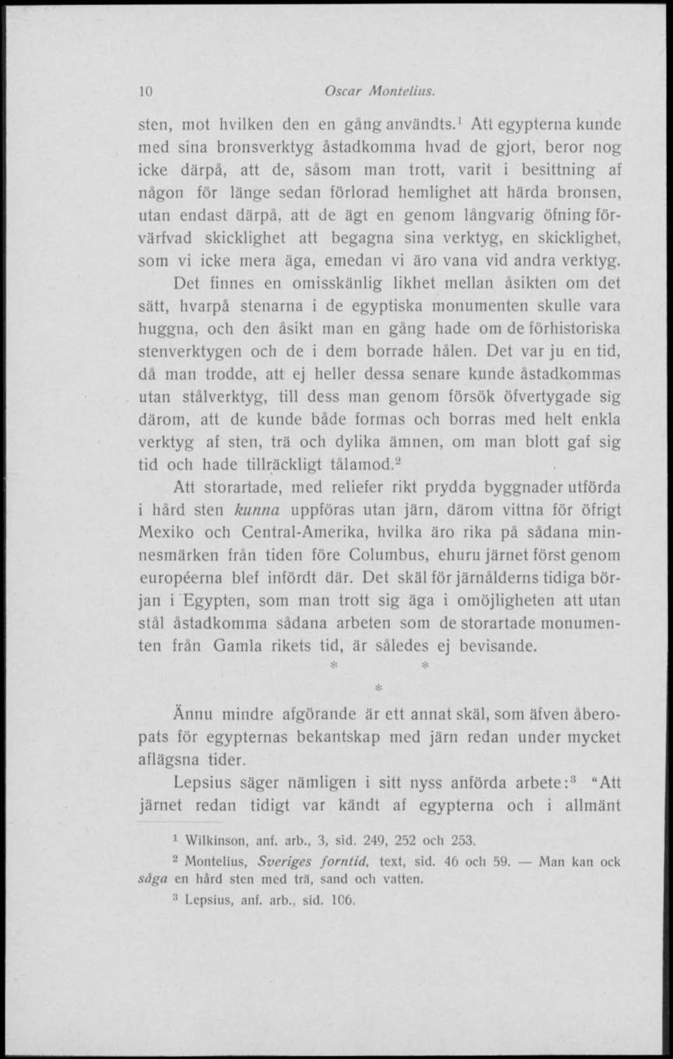 När började man allmänt använda järn? 1. Montelius, Oscar Fornvännen 8,  Ingår i: - PDF Gratis nedladdning