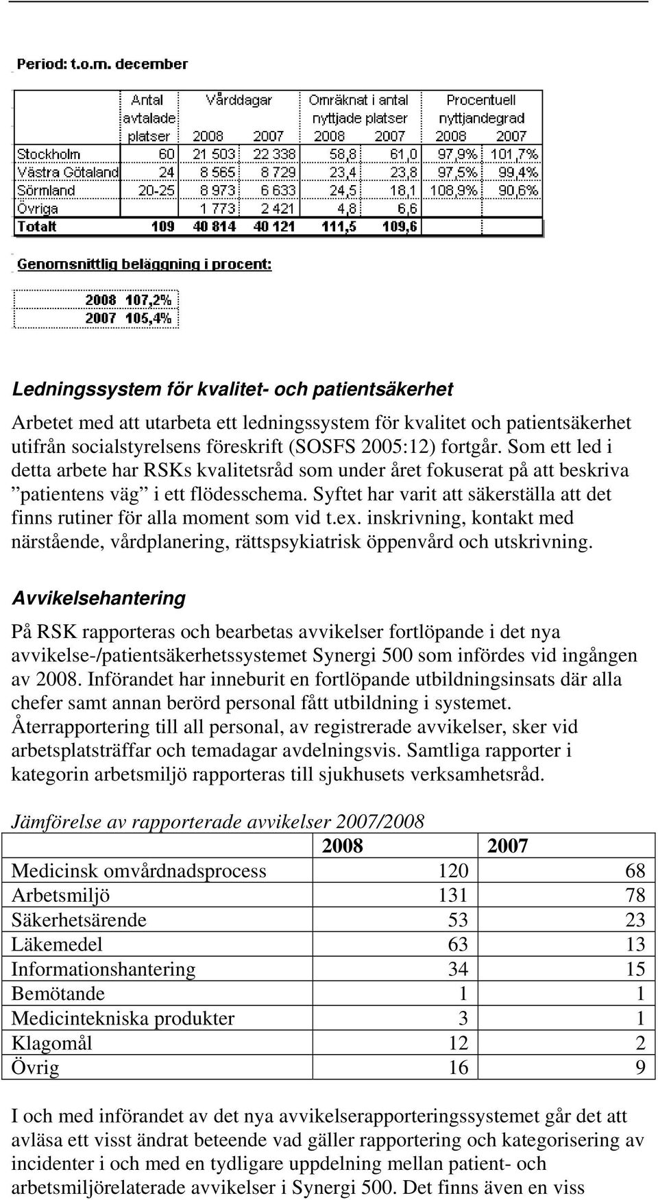 Syftet har varit att säkerställa att det finns rutiner för alla moment som vid t.ex. inskrivning, kontakt med närstående, vårdplanering, rättspsykiatrisk öppenvård och utskrivning.