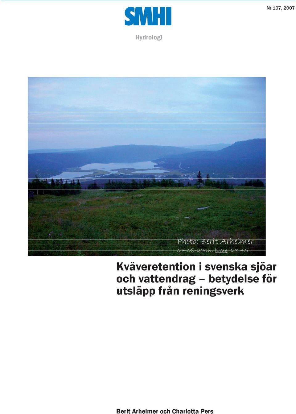 45 Kväveretention i svenska sjöar och