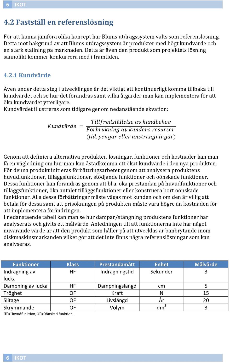 Detta är även den produkt som projektets lösning sannolikt kommer konkurrera med i framtiden. 4.2.