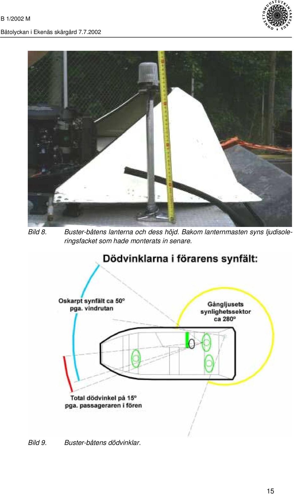 Bakom lanternmasten syns