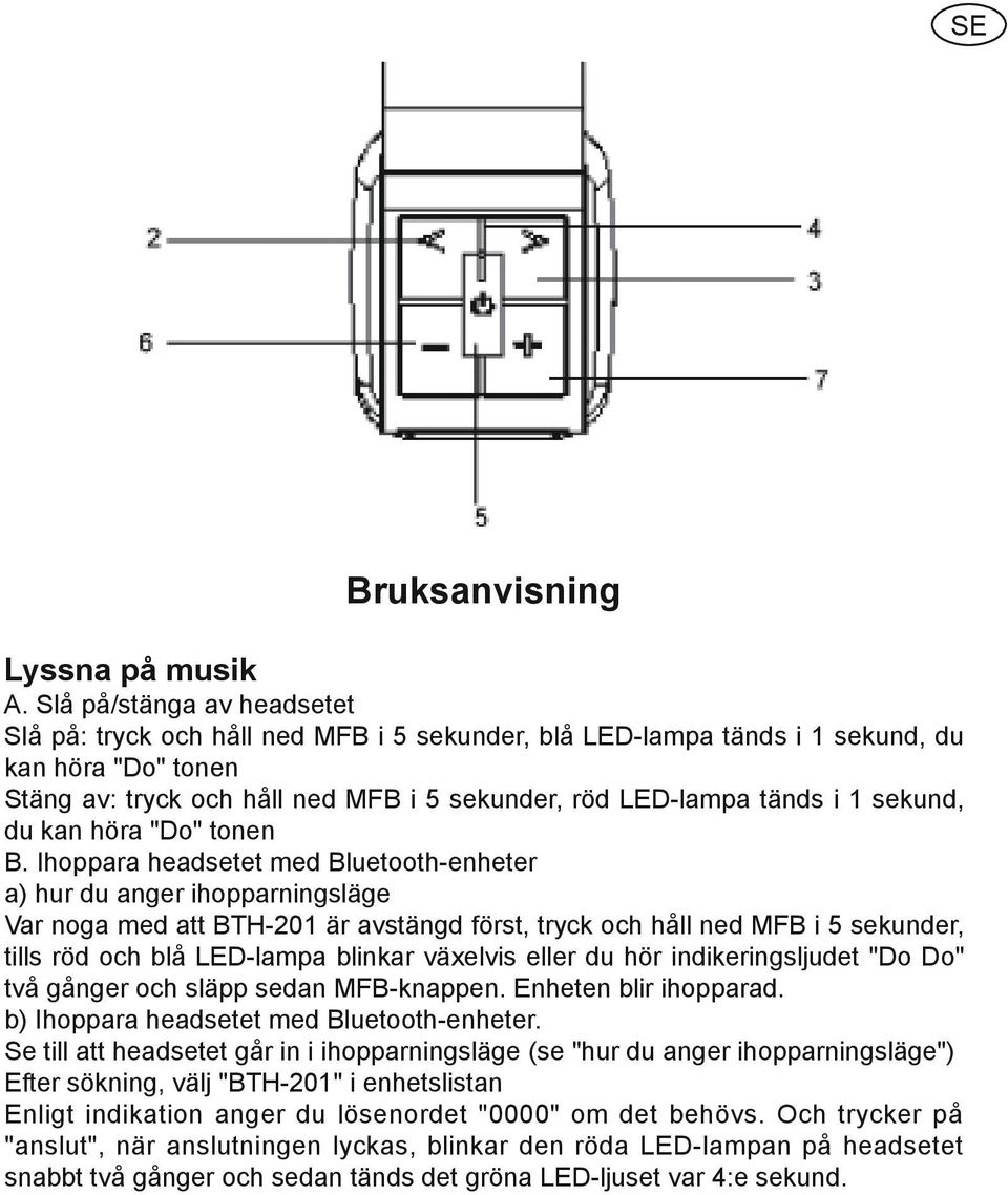 sekund, du kan höra "Do" tonen B.