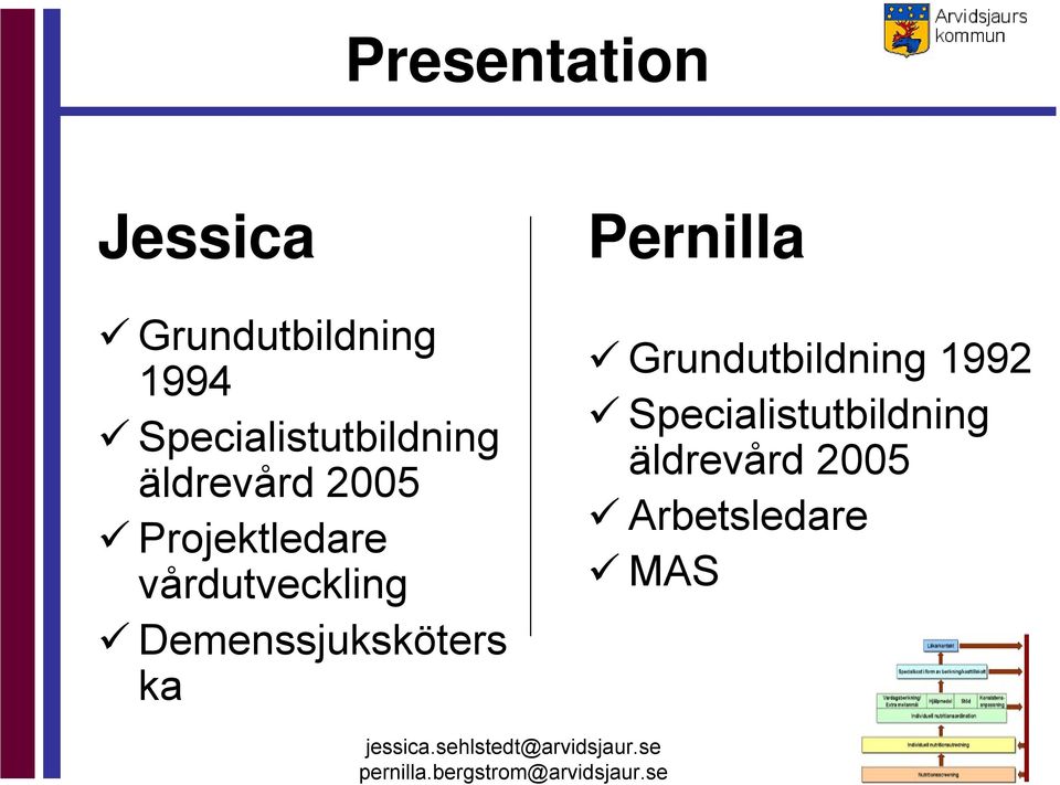 vårdutveckling Demenssjuksköters ka Pernilla