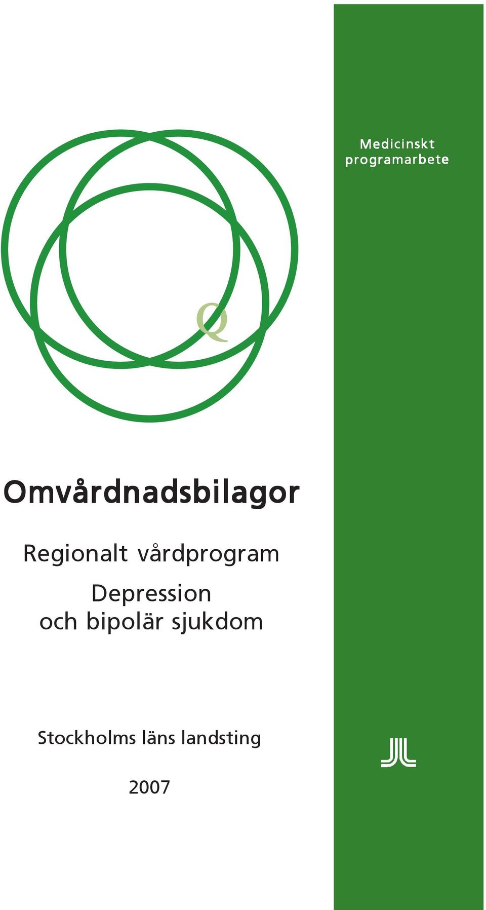 vårdprogram Depression och