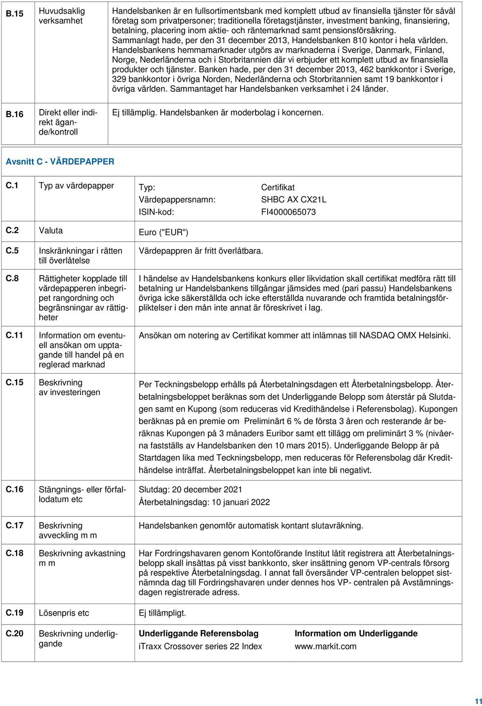 Handelsbankens hemmamarknader utgörs av marknaderna i Sverige, Danmark, Finland, Norge, Nederländerna och i Storbritannien där vi erbjuder ett komplett utbud av finansiella produkter och tjänster.