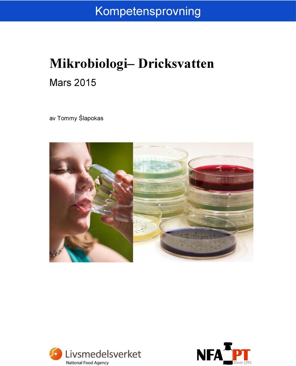 Dricksvatten Mars 215