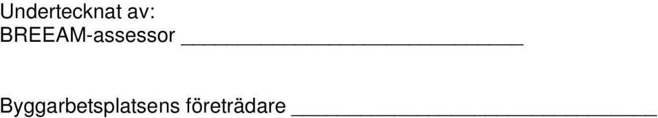 BREEAM-assessor