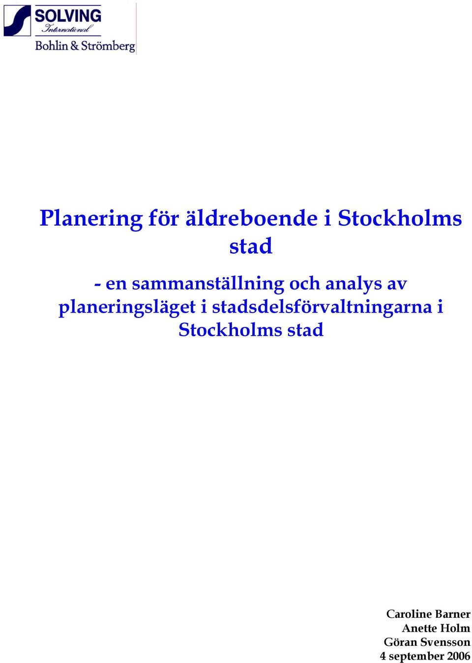 stadsdelsförvaltningarna i Stockholms stad