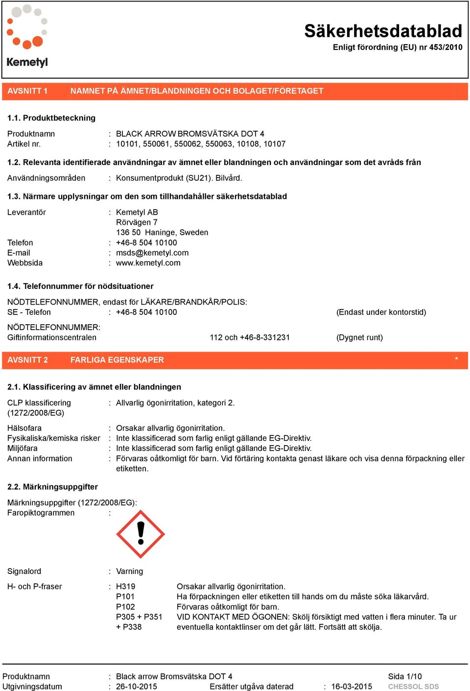 com Webbsida : www.kemetyl.com 1.4.