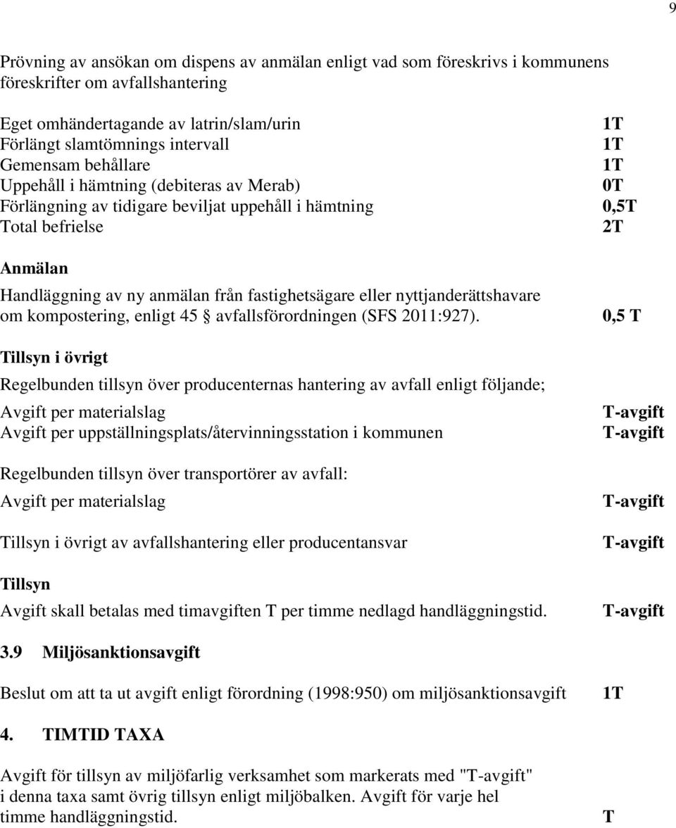 eller nyttjanderättshavare om kompostering, enligt 45 avfallsförordningen (SFS 2011:927).