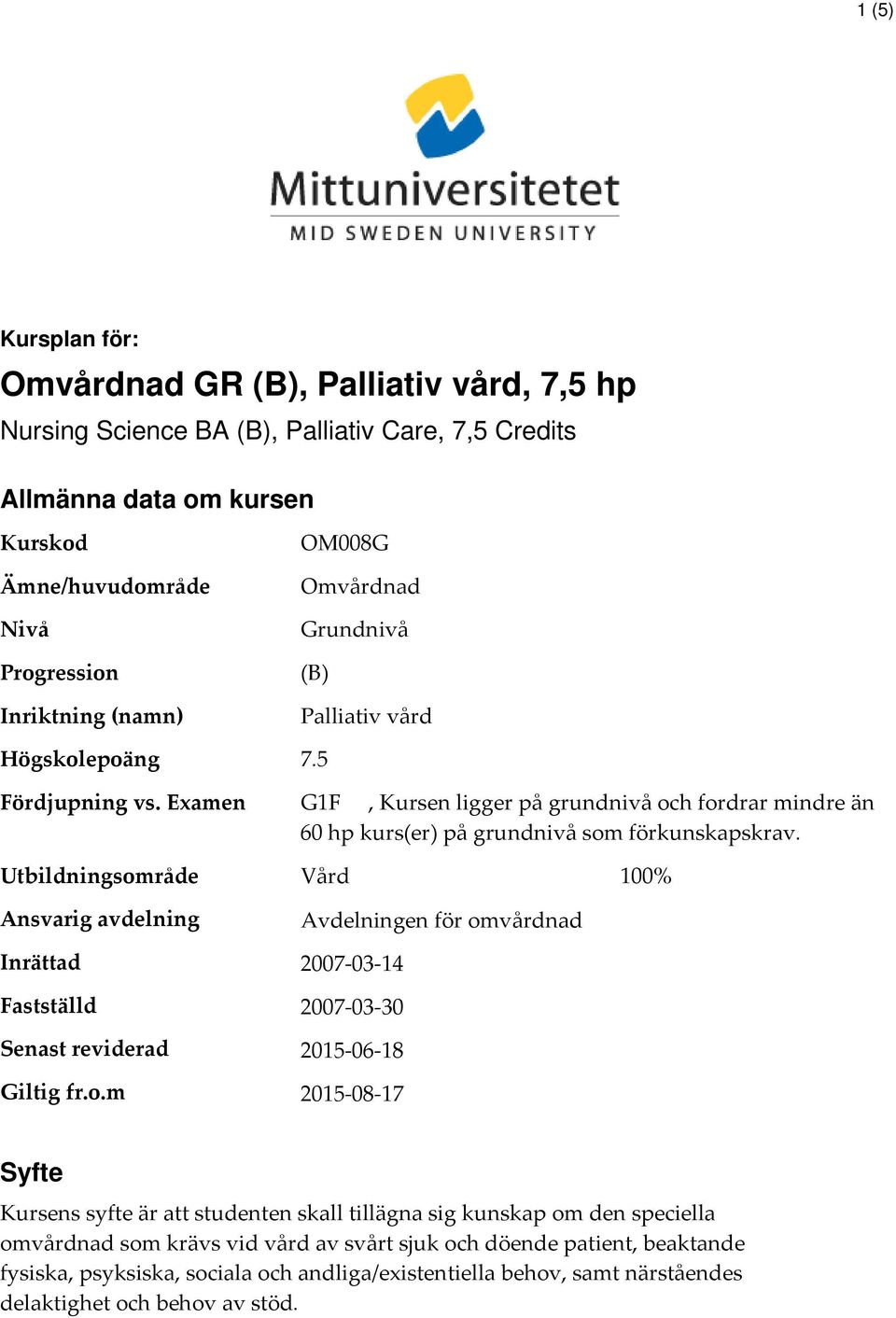 Utbildningsom