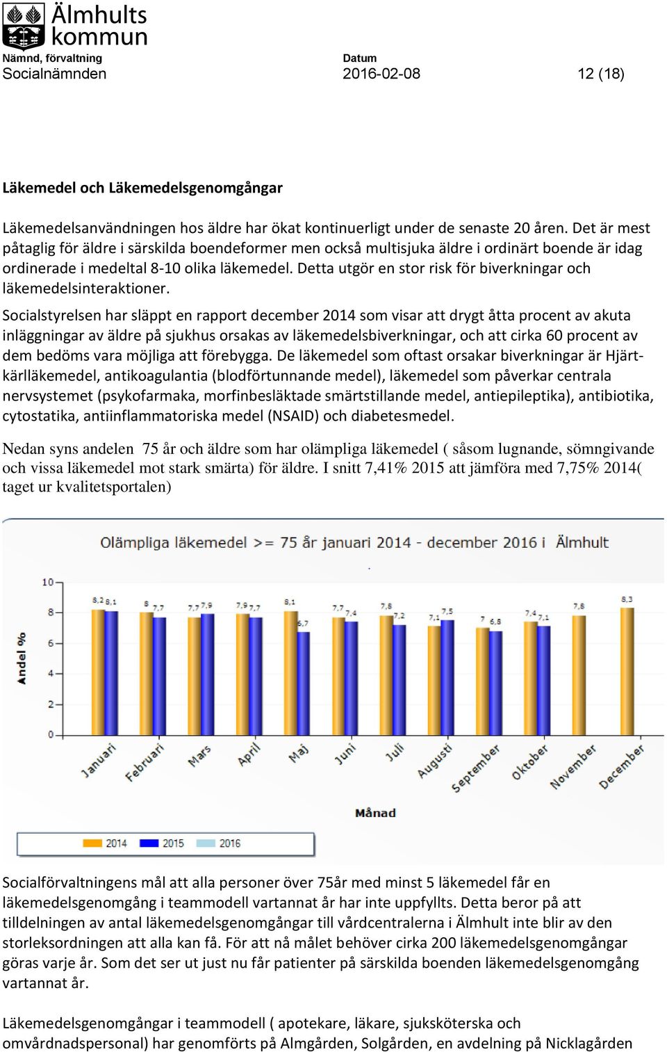 Detta utgör en stor risk för biverkningar och läkemedelsinteraktioner.