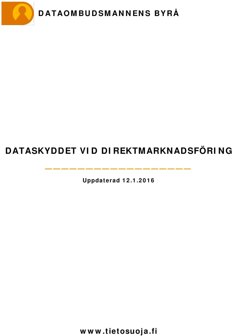 DIREKTMARKNADSFÖRING