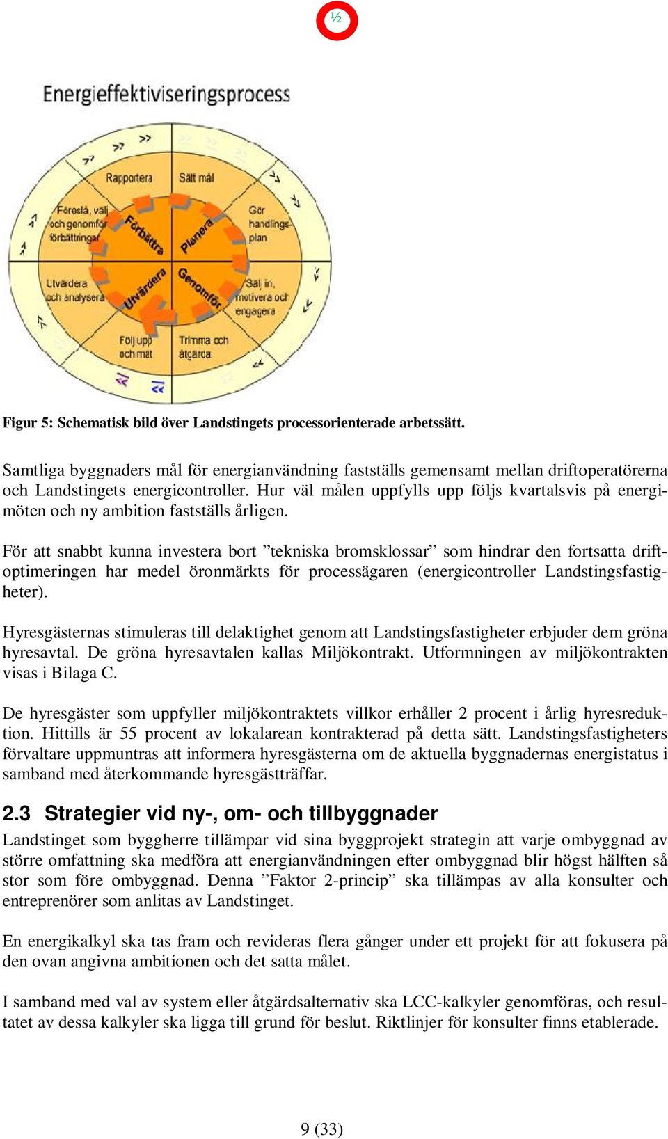 För att snabbt kunna investera bort tekniska bromsklossar som hindrar den fortsatta driftoptimeringen har medel öronmärkts för processägaren (energicontroller Landstingsfastigheter).