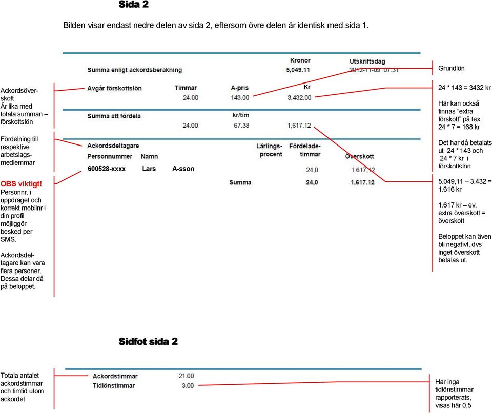 i uppdraget och korrekt mobilnr i din profil möjliggör besked per SMS. Ackordsdeltagare kan vara flera personer. Dessa delar då på beloppet.