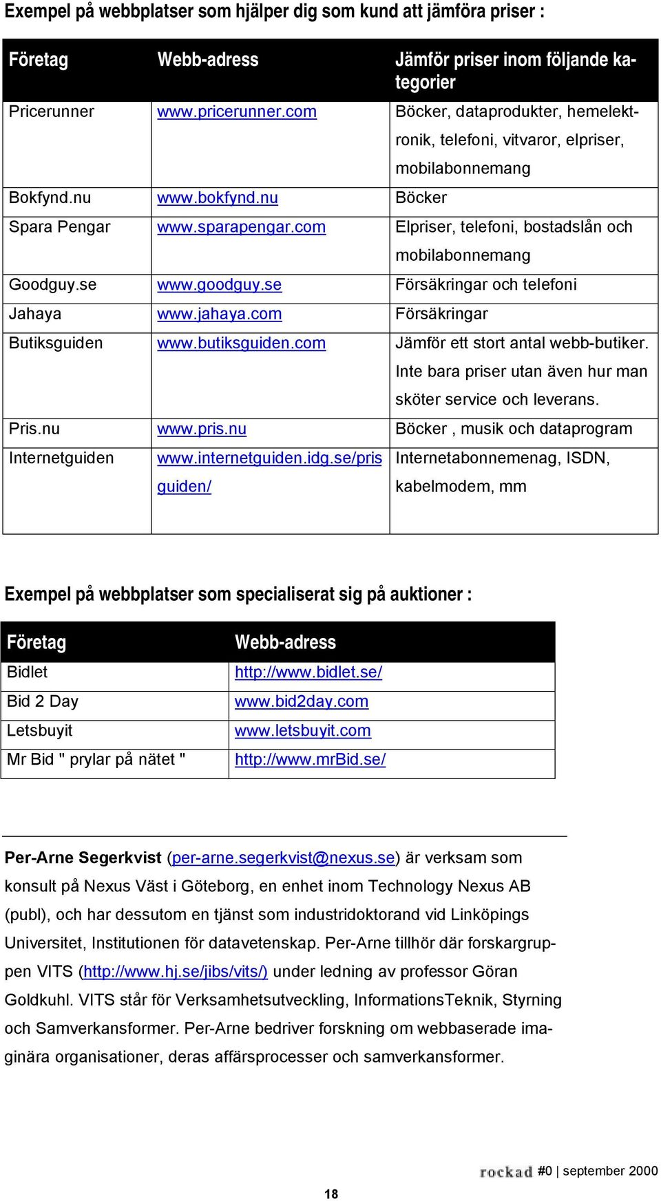 se Försäkringar och telefoni Jahaya www.jahaya.com Försäkringar Butiksguiden www.butiksguiden.com Jämför ett stort antal webb-butiker. Inte bara priser utan även hur man sköter service och leverans.
