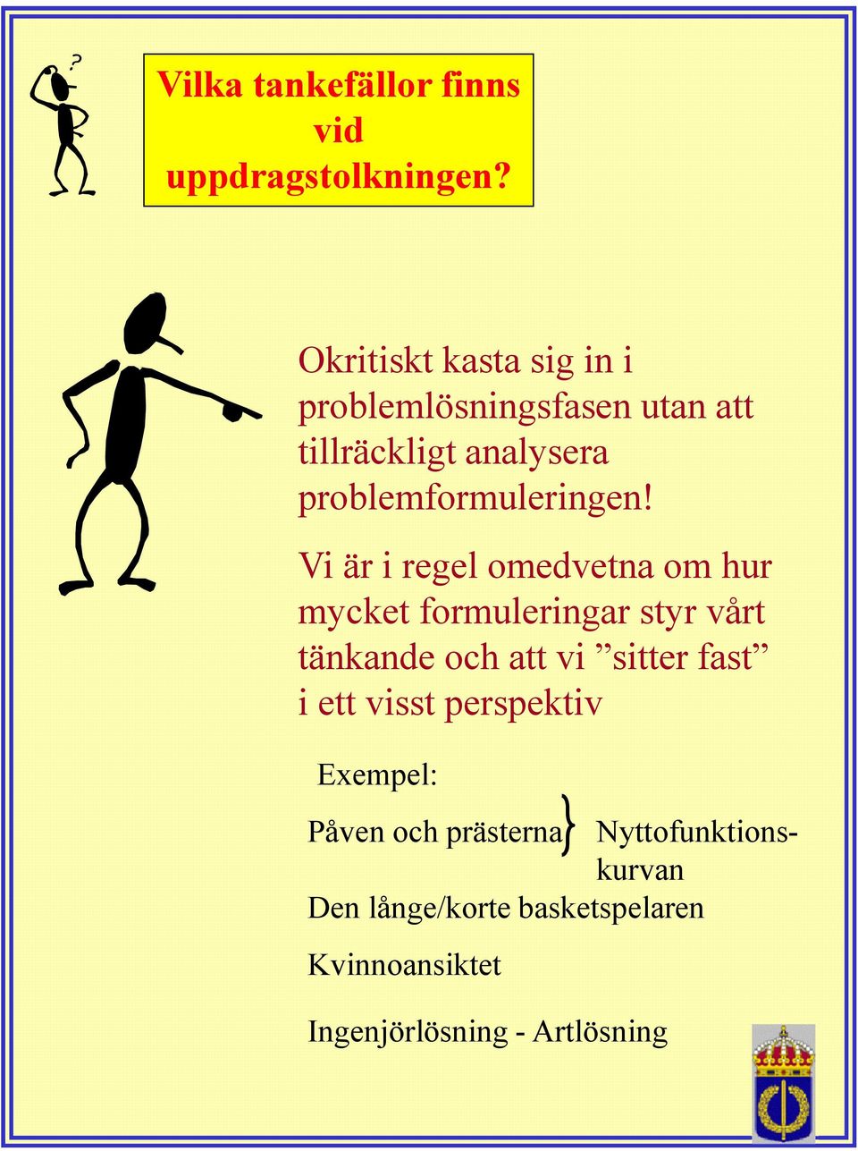 problemformuleringen!
