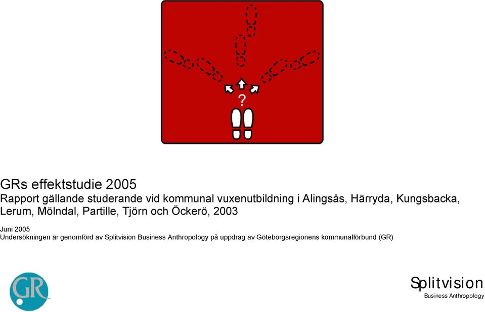 Juni 2005 Undersökningen är genomförd av Splitvision Business Anthropology på