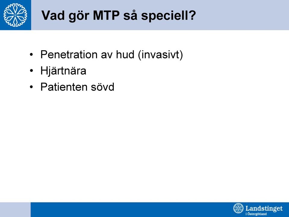 Penetration av hud