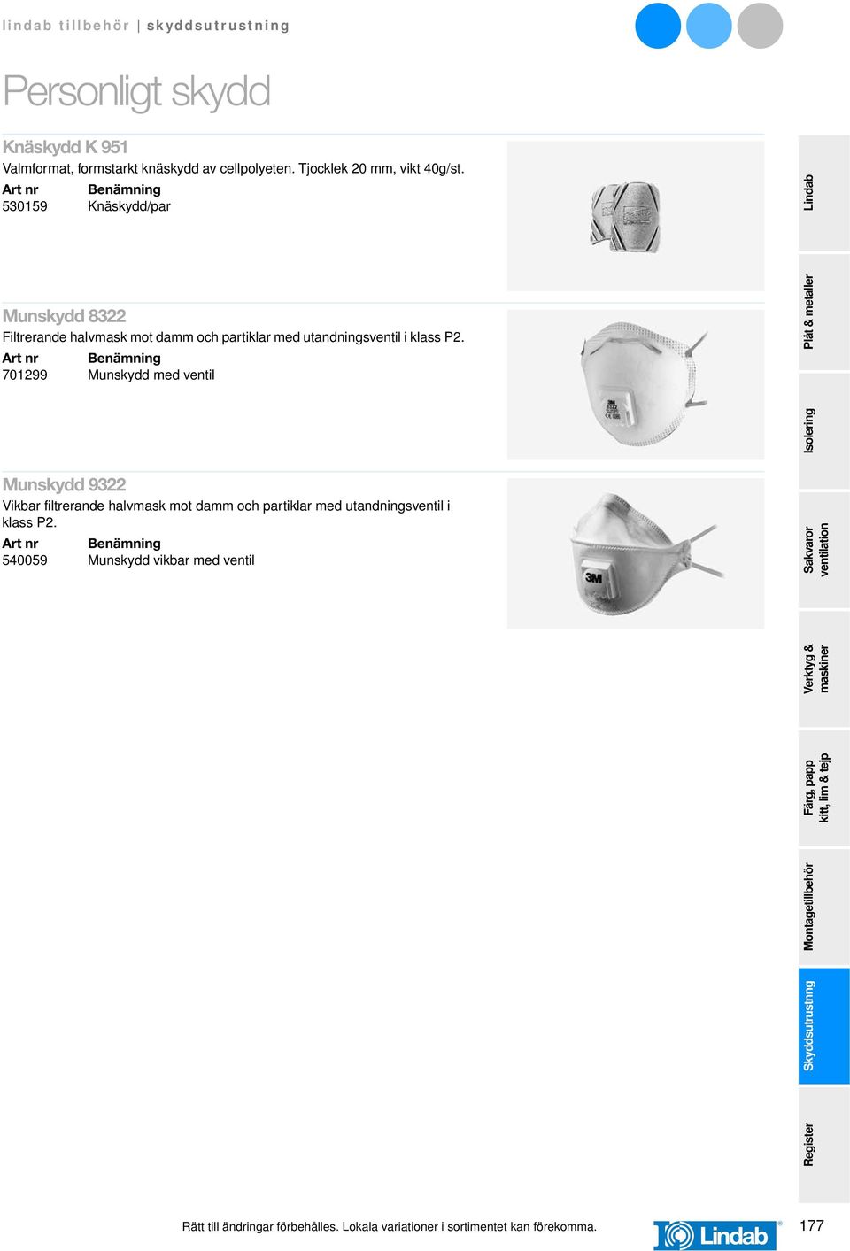 701299 Munskydd med ventil Munskydd 9322 Vikbar filtrerande halvmask mot damm och partiklar med utandningsventil i