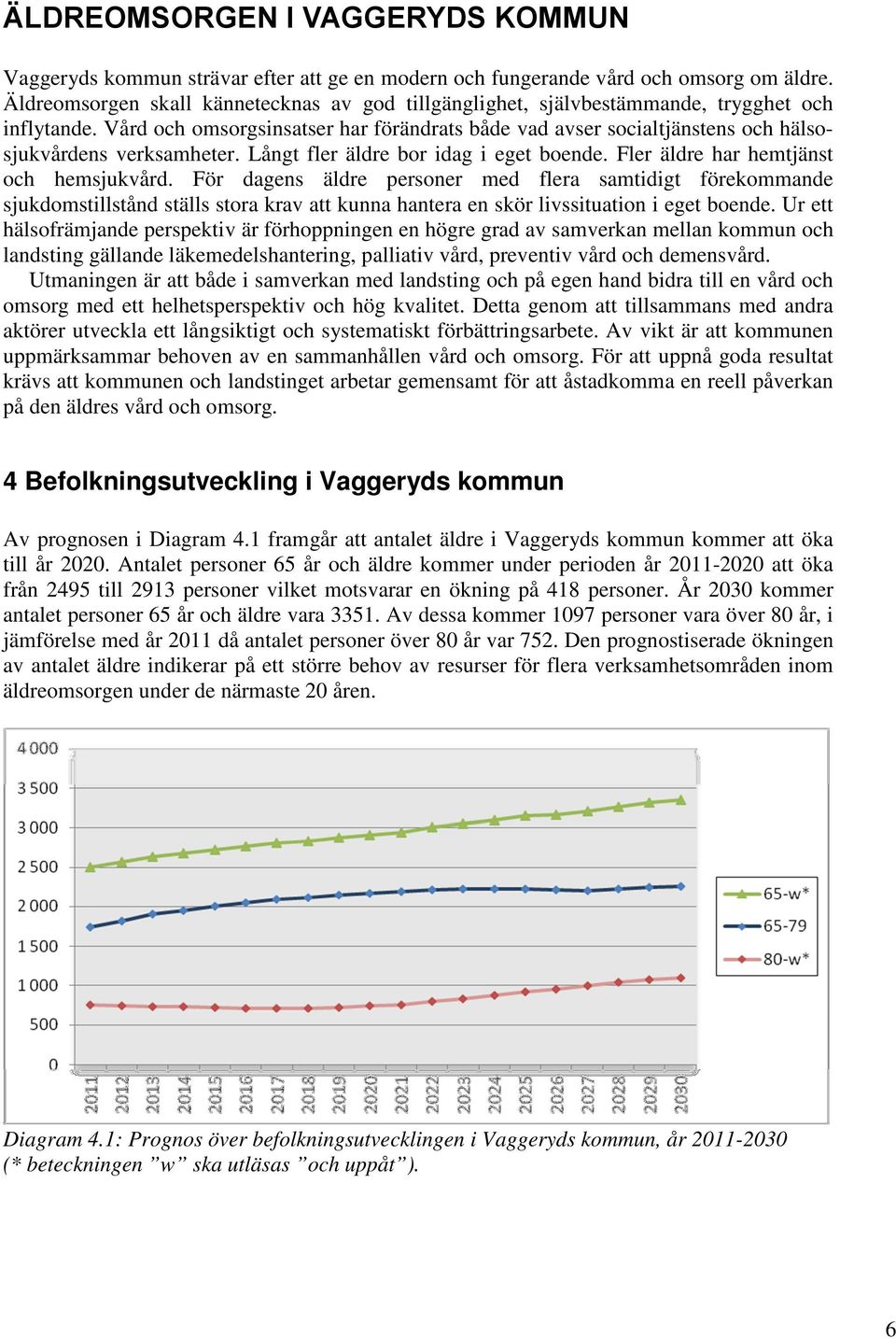 Vård och omsorgsinsatser har förändrats både vad avser socialtjänstens och hälsosjukvårdens verksamheter. Långt fler äldre bor idag i eget boende. Fler äldre har hemtjänst och hemsjukvård.