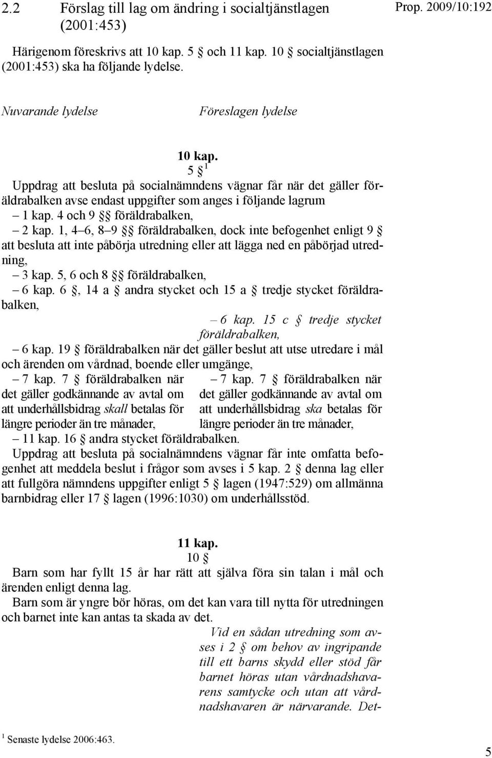 4 och 9 föräldrabalken, 2 kap. 1, 4 6, 8 9 föräldrabalken, dock inte befogenhet enligt 9 att besluta att inte påbörja utredning eller att lägga ned en påbörjad utredning, 3 kap.