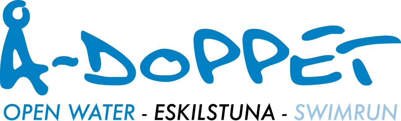 Tävlings-PM Tid: Lördagen 13/8 Plats och hålltider: Å-Doppet Open Water Eskilstuna, Vilsta Friluftsområde - badplatsen Å-Doppet - Swimrun 10:00 Tävlingsbyrån öppnar 12:30 Tävlingsbyrån öppnar 10:30