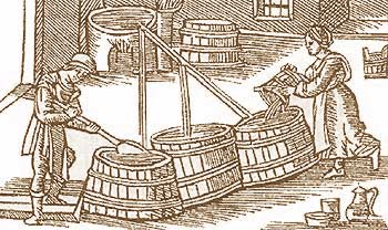 Ölets historia Vikingarnas öltillverkning Sannolikt är att man redan under stenoch bronsåldern har tillagat jästa drycker på t ex äpplen, nypon samt olika bär och kanske med honung som tillsats.