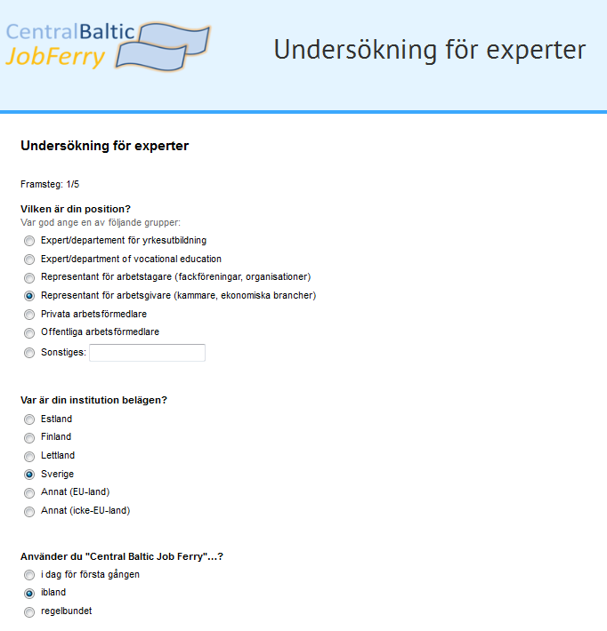 Din åsikt räknas! 15 Dela dina åsikter med oss: Delta i vår onlineundersökning och bidra till förbättringen av plattformen genom att ge oss feedback.