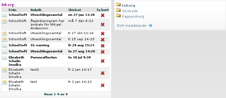 Om flera elever eller vårdnadshavare samtidigt försöker boka samma tid går tiden till den som först trycker på Bekräfta. 5.6.